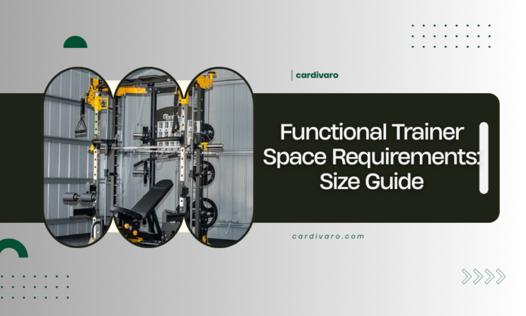 functional trainer space requirements size guide