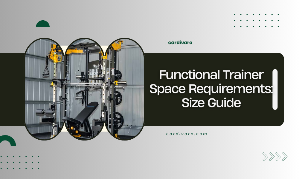 functional trainer space requirements size guide