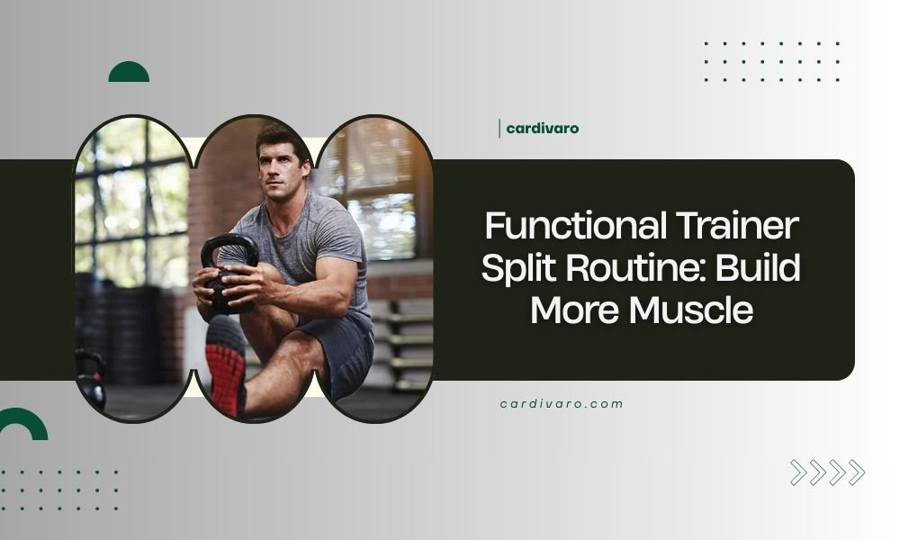 functional trainer split routine build more muscle