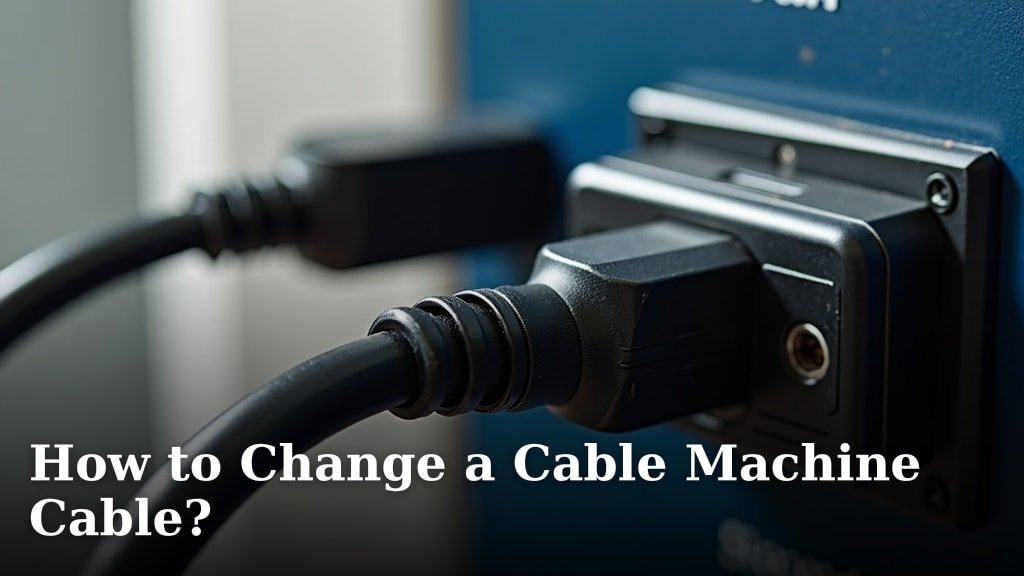 How to Change a Cable Machine Cable?