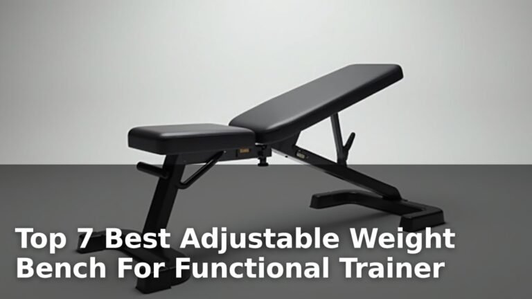 Top 7 Best Adjustable Weight Bench For Functional Trainer