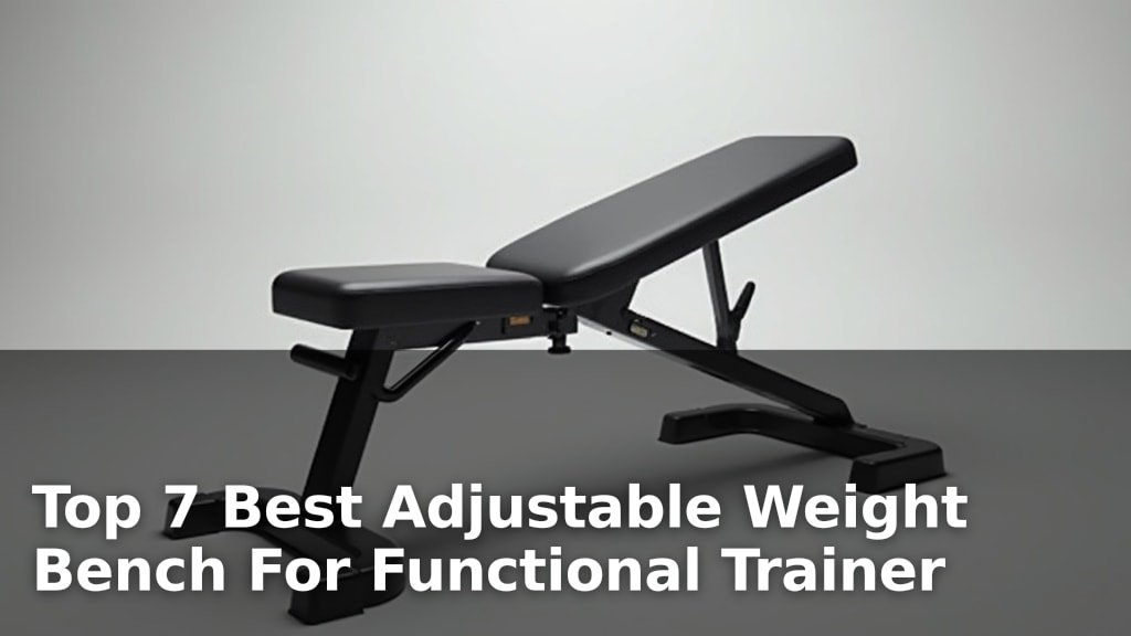 Top 7 Best Adjustable Weight Bench For Functional Trainer