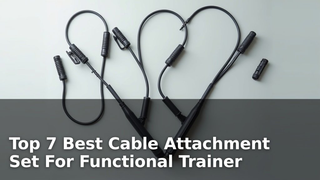 Top 7 Best Cable Attachment Set For Functional Trainer