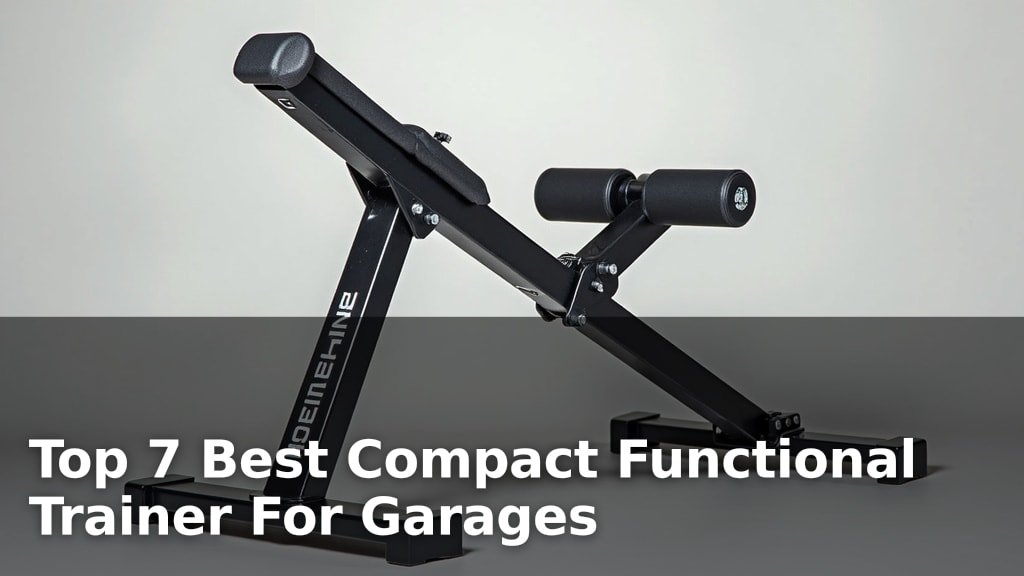 Top 7 Best Compact Functional Trainer For Garages
