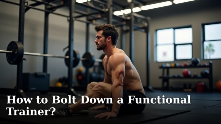 How to Bolt Down a Functional Trainer?