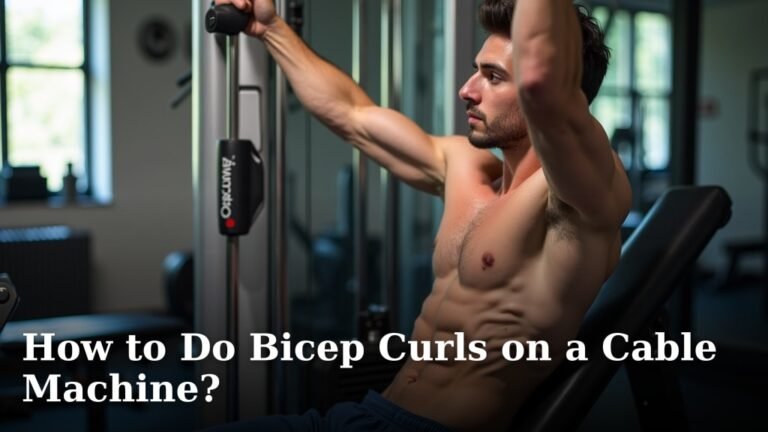 How to Do Bicep Curls on a Cable Machine?