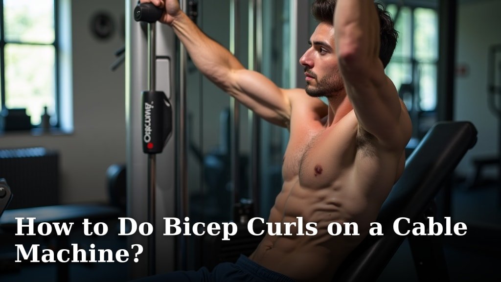 How to Do Bicep Curls on a Cable Machine?