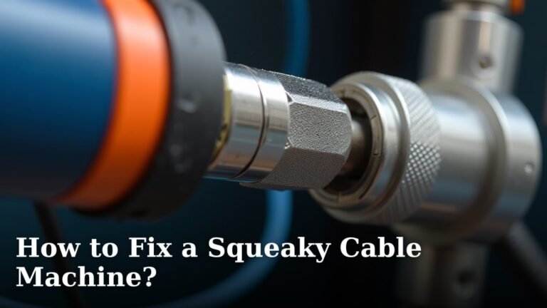 How to Fix a Squeaky Cable Machine?