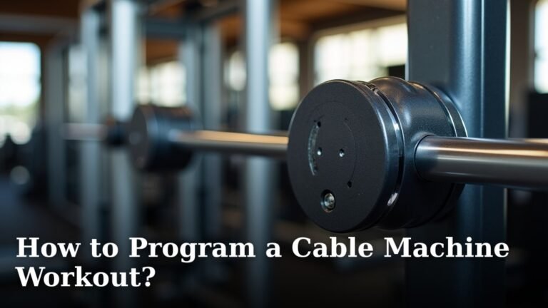 How to Program a Cable Machine Workout?