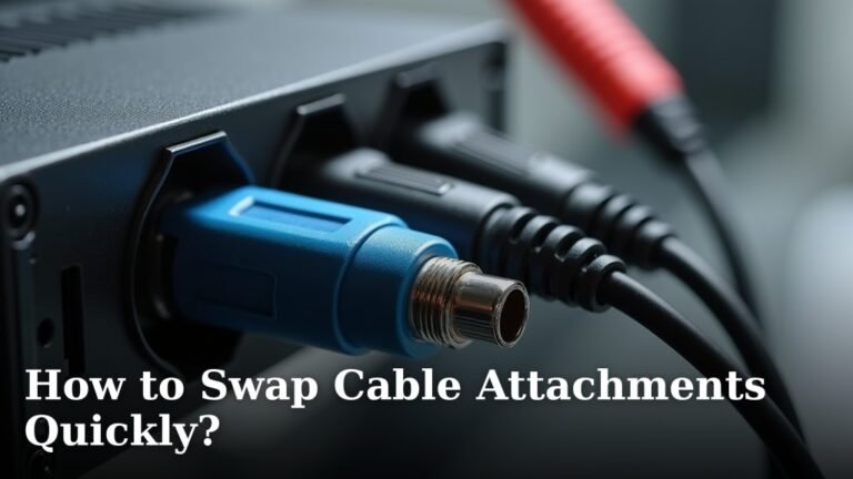 How to Swap Cable Attachments Quickly?