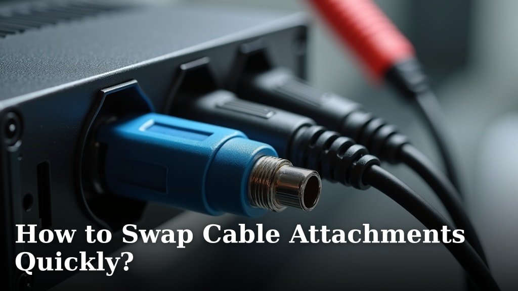 How to Swap Cable Attachments Quickly?