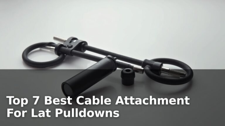 Top 7 Best Cable Attachment For Lat Pulldowns