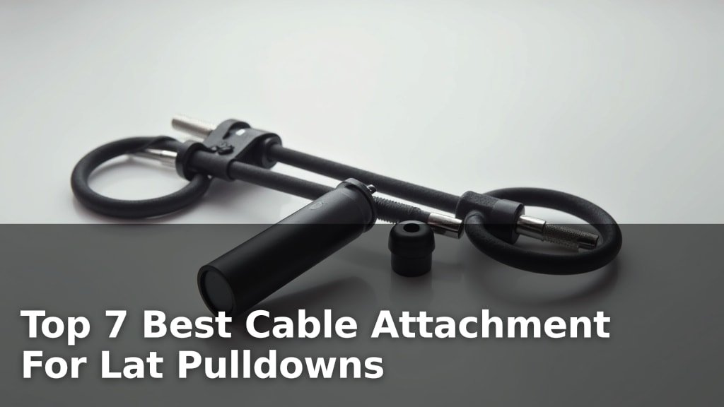 Top 7 Best Cable Attachment For Lat Pulldowns