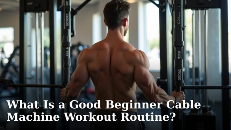 What Is a Good Beginner Cable Machine Workout Routine?