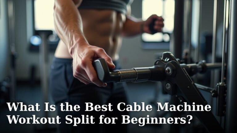 What Is the Best Cable Machine Workout Split for Beginners?