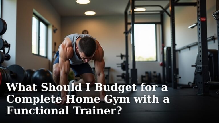What Should I Budget for a Complete Home Gym with a Functional Trainer?