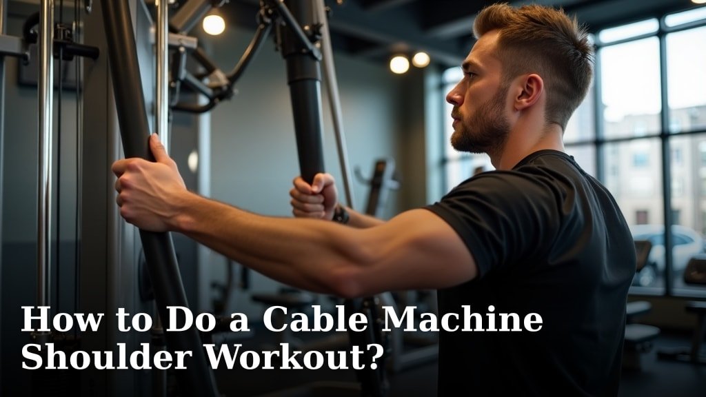 How to Do a Cable Machine Shoulder Workout?