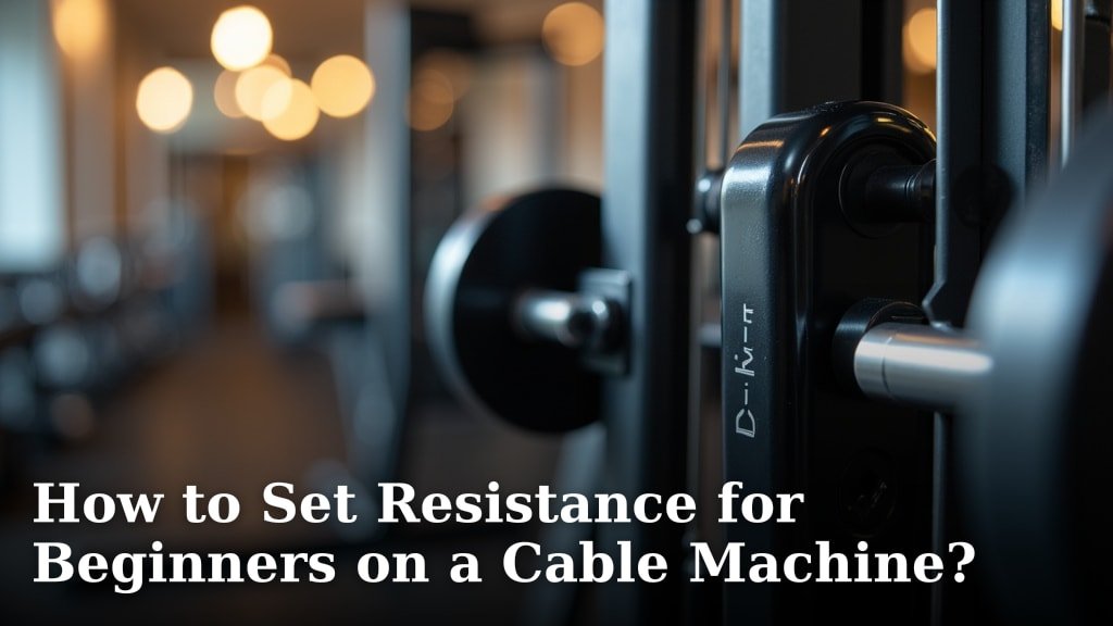 How to Set Resistance for Beginners on a Cable Machine?