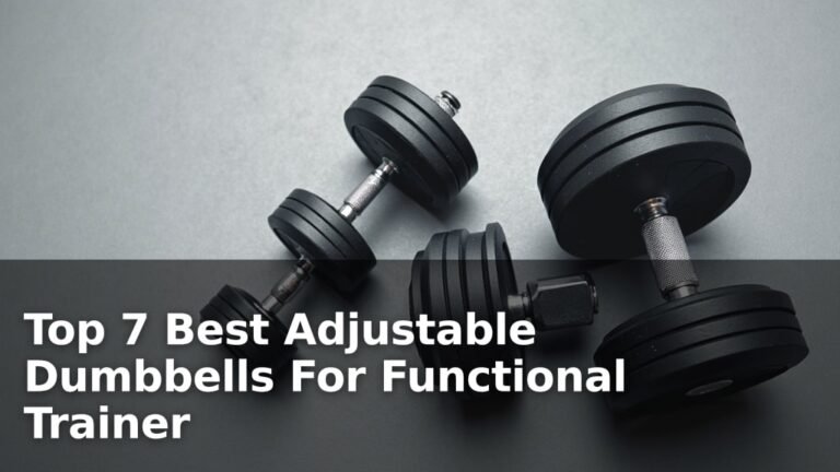 Top 7 Best Adjustable Dumbbells For Functional Trainer