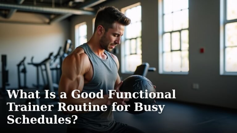 What Is a Good Functional Trainer Routine for Busy Schedules?